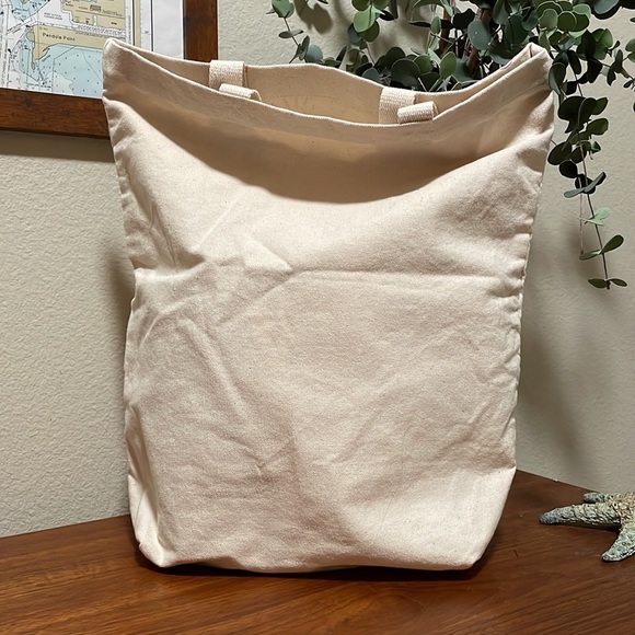 Canvas tote bag. - Picture 2 of 2